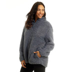 Closeout Deal - Light & Shade Super Soft Fleece Jumper (Size - S-M) - Navy