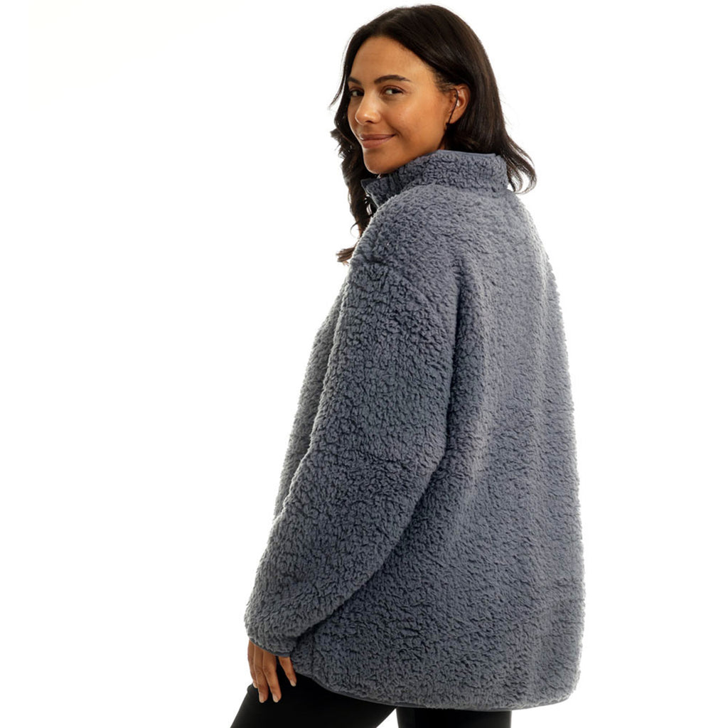 Closeout Deal - Light & Shade Super Soft Fleece Jumper (Size - S-M) - Navy