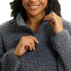 Closeout Deal - Light & Shade Super Soft Fleece Jumper (Size - S-M) - Navy