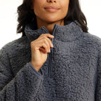 Closeout Deal - Light & Shade Super Soft Fleece Jumper (Size - S-M) - Navy