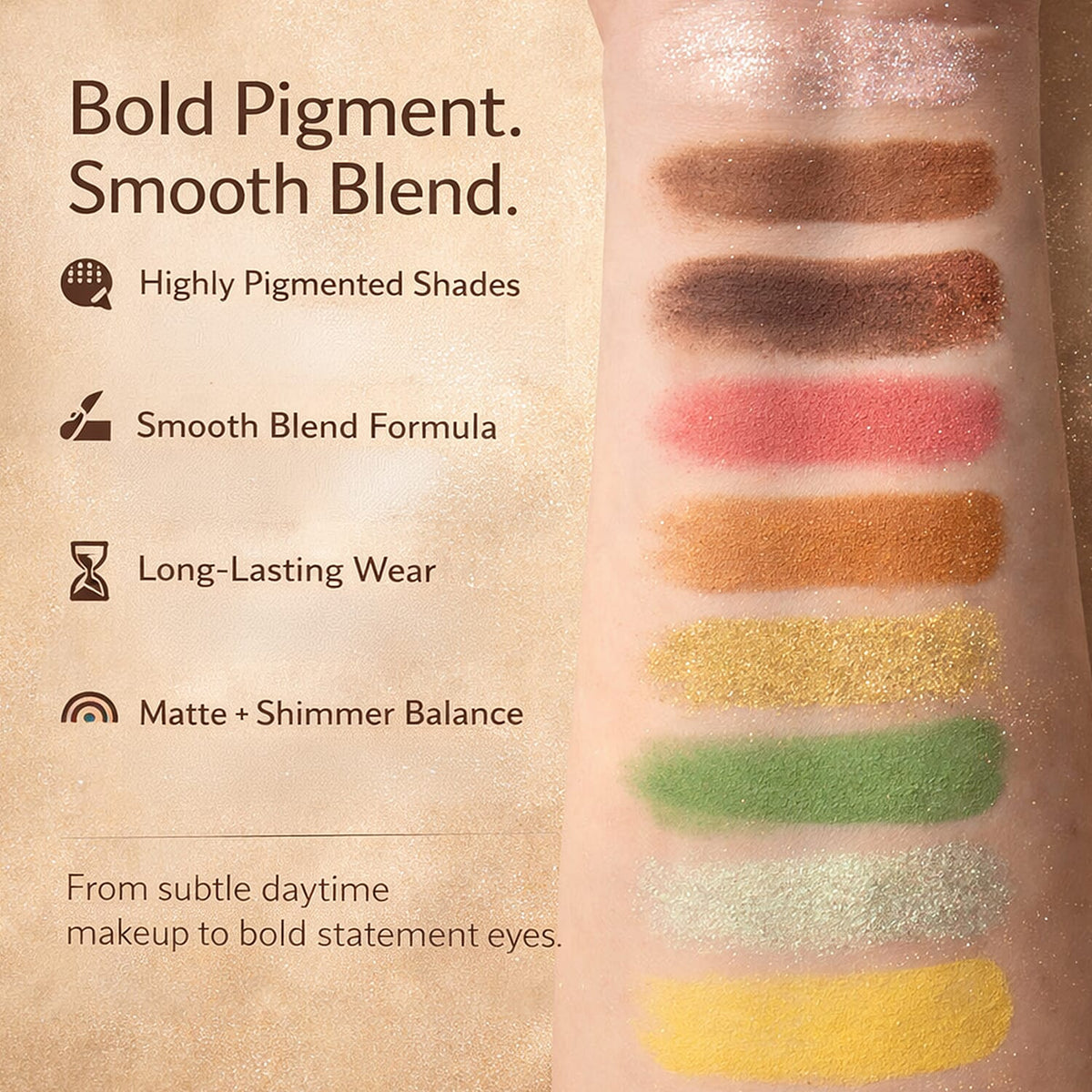 Charlie Betty Beauty The Earth Eyeshadow Palette â€“ Warm Natural Shades 8265964 2