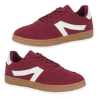 Urban Jacks Matise Lightweight Women's Trainer (Size - 4) - Burgundy_8265996