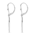 D'Joy Bible Earring with Lever Back in Yellow Gold Plated & Rhodium Overlay Sterling Silver_8270122_3