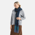 Best Seller Jacquard Shawl (180 X 70 Cm) - Blue_8270138_3