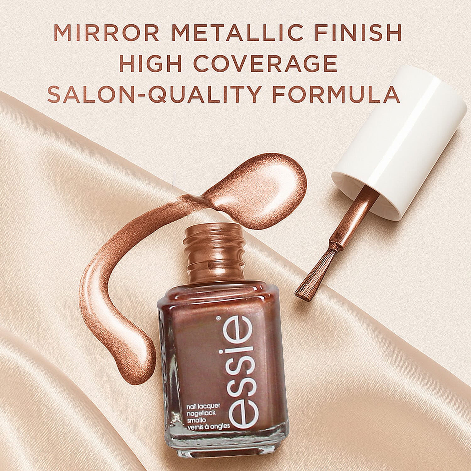 Essie Nail Polish 13.5 ml â€“ Penny Talk Metallic Shade 8270690 2