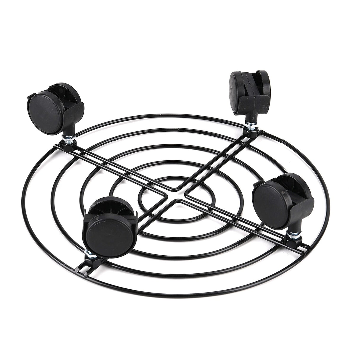 LIVMORE Pot Mover with Rolling Casters with Locking - Set of 3 (max weight 15kg-27cm diameter) 8270993 7