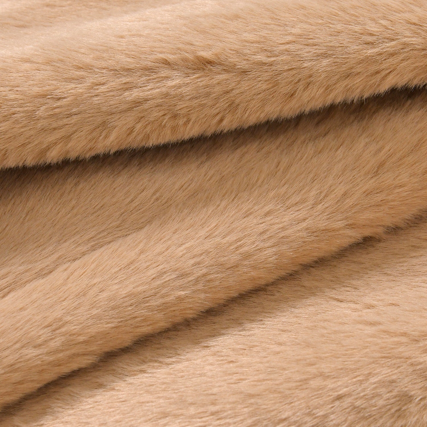 Super Soft Plush Hat and Scarf Set - Light Brown 8273243 7