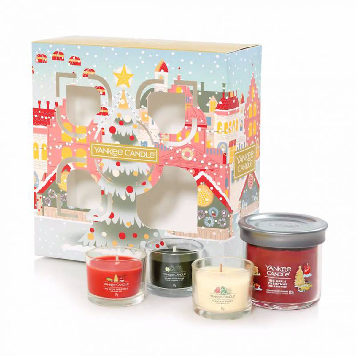Yankee Candle Christmas Tumbler &amp; 3 Filled Votive Gift Set 8275069 0
