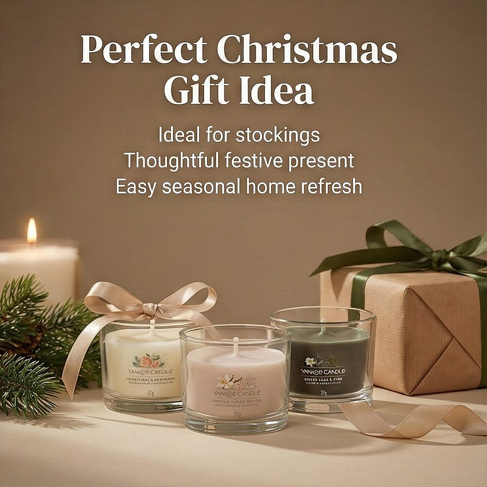 Yankee Candle Christmas 3 Candles Votive Gift Set - 37g x3_8275074_3