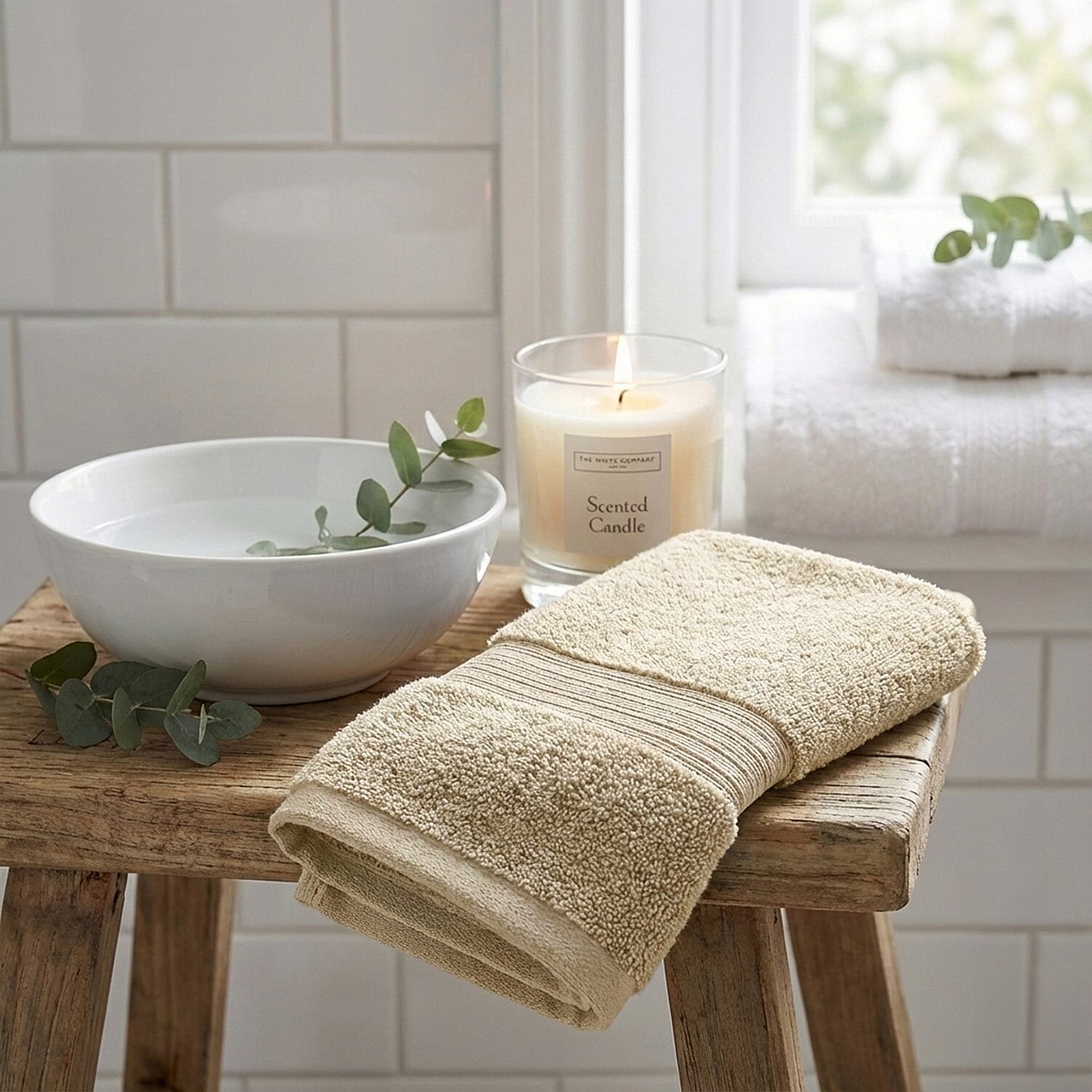 TJC Special Cotton Towel - Natural 8276133 0