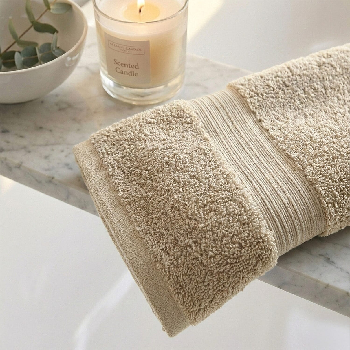 TJC Special Cotton Towel - Natural 8276133 1