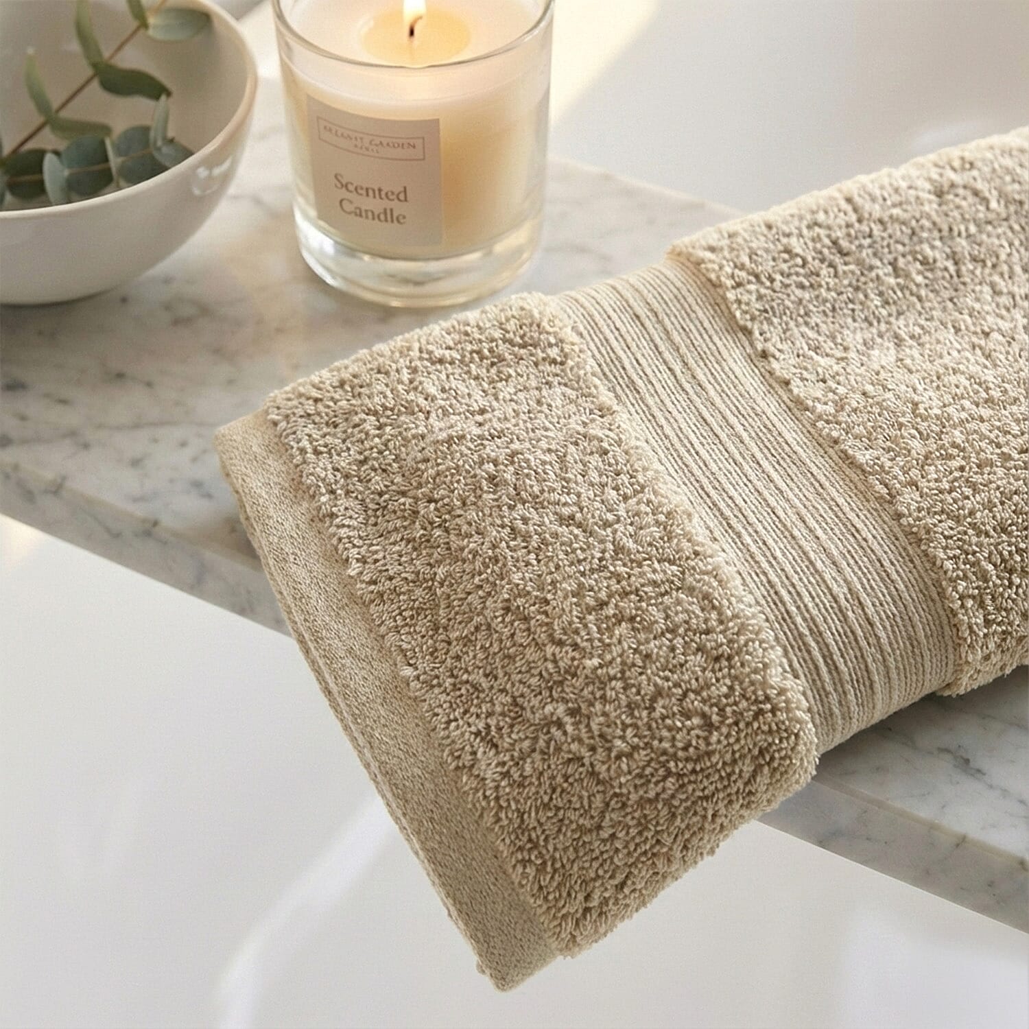 TJC Special Cotton Towel - Natural 8276133 1