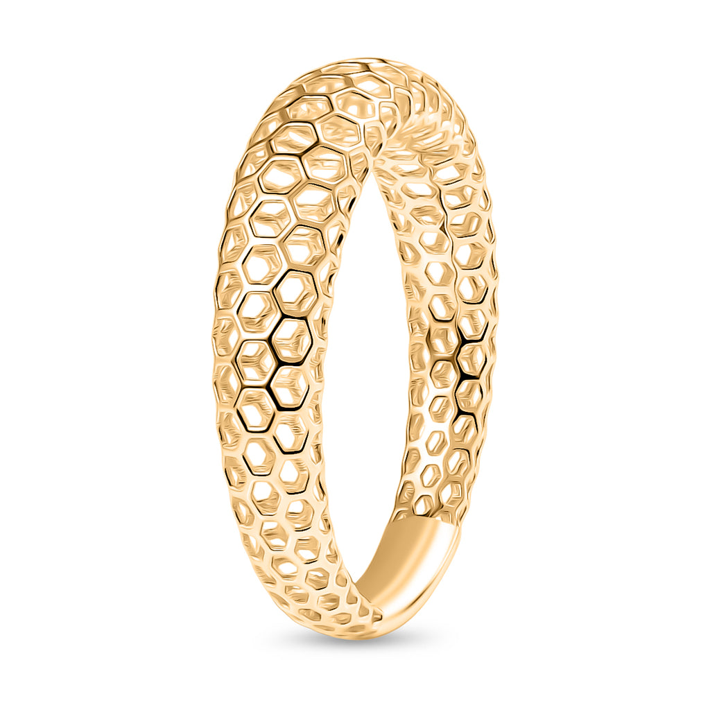 Mirage Collection - 9K Yellow Gold Openwork Ring_8276721_3