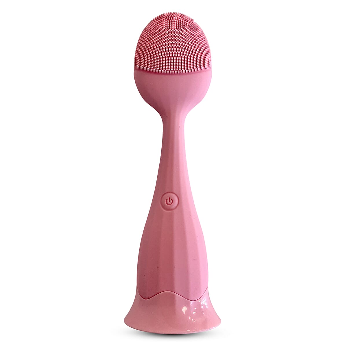 Blushly Vibrating Silicone Facial Cleansing Tool with Heat Treatment - Pink 8276812 0