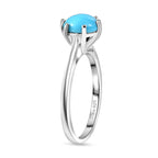 D'Joy Sleeping Beauty Turquoise Ring in Rhodium Overlay Sterling Silver 1.14 Ct._8278733_3