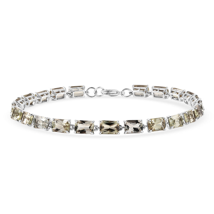 RHAPSODY 950 Platinum AAAA Turkizite  Bracelet (Size - 7.5)  15.76 Ct, Platinum Wt. 8.73 Gms 8278960 1