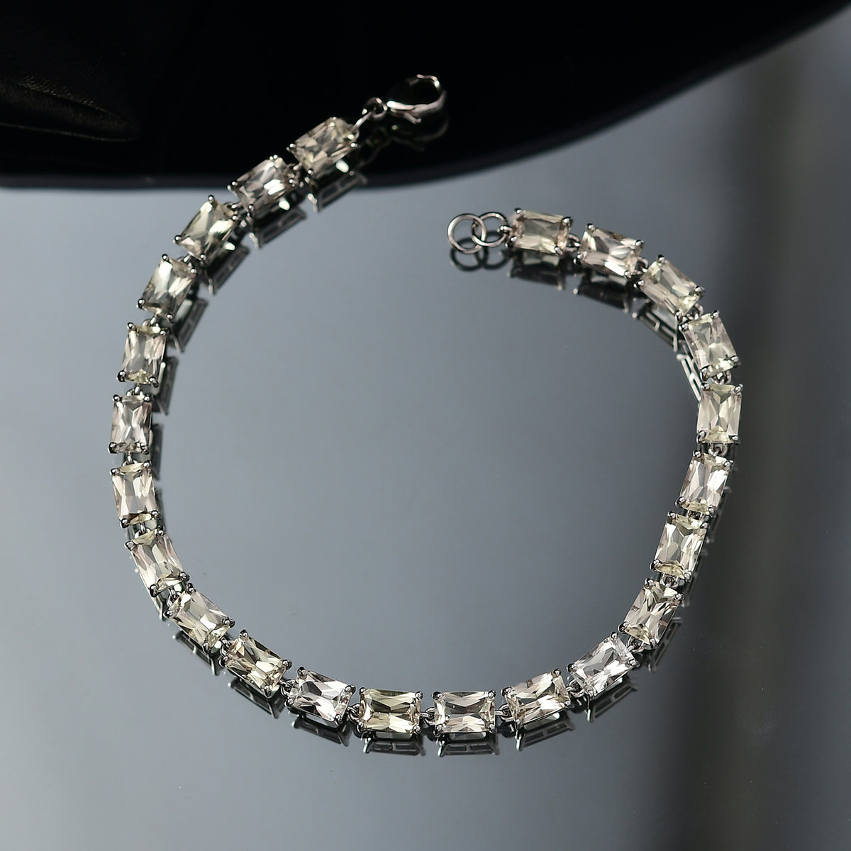RHAPSODY 950 Platinum AAAA Turkizite Bracelet (Size - 7.5) 15.76 Ct, Platinum Wt. 8.73 Gms 8278960 2