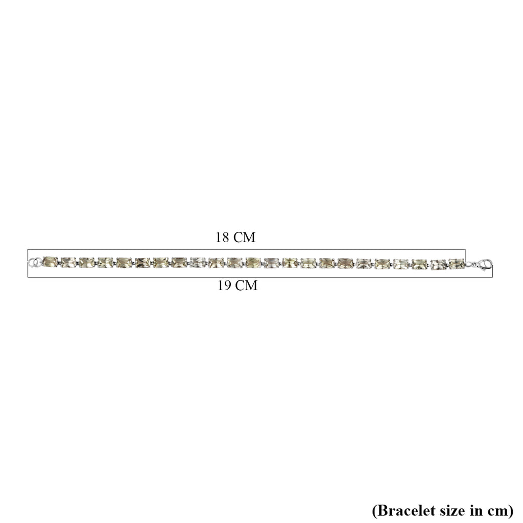 RHAPSODY 950 Platinum AAAA Turkizite  Bracelet (Size - 7.5)  15.76 Ct, Platinum Wt. 8.73 Gms_8278960_4