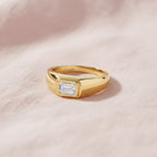 Luxuriant Lab Grown Diamond (VS/EF) Ring in 18K Vermeil Yellow Gold Plated Sterling Silver 1.00 Ct._8279594_1