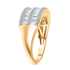 Luxuriant Lab Grown Diamond (VS/EF) Ring in 18K Vermeil Yellow Gold Plated Sterling Silver 1.50 Ct._8280068_3