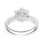 D'Joy Moissanite Ring in Rhodium Overlay Sterling Silver 3.94 Ct._8280147_4