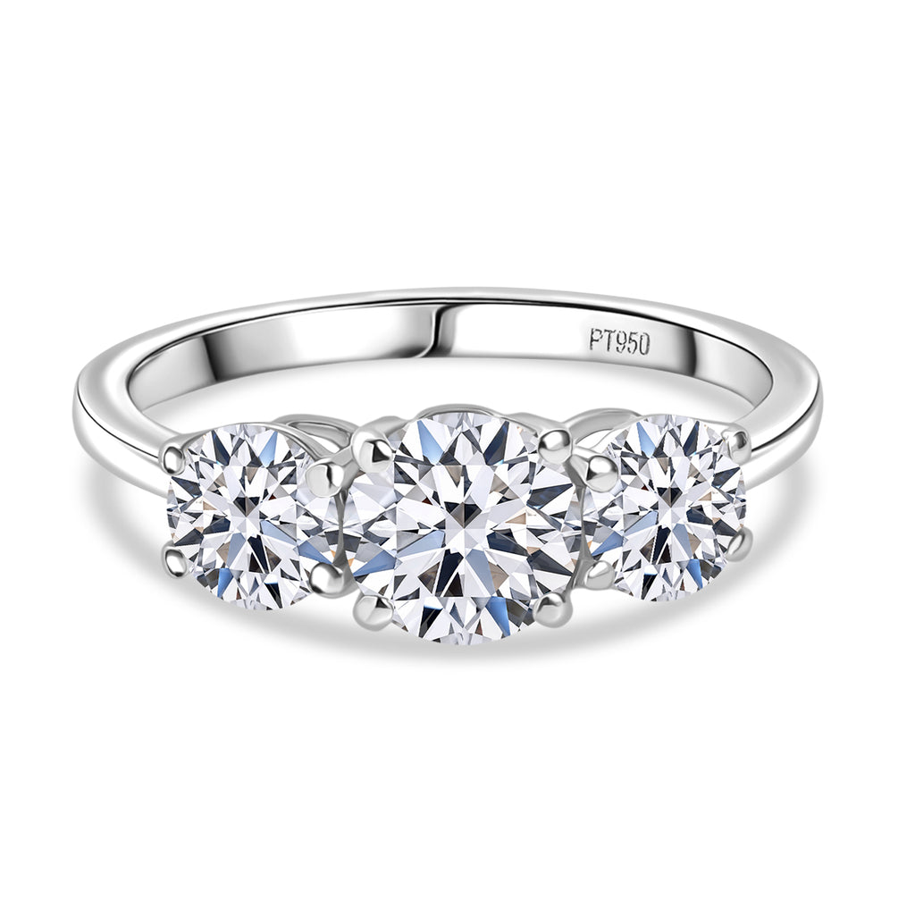 Luxuriant 950 Platinum SGL Certified (VS/EF) Lab Grown Diamond Ring 2.00 Ct._8280210