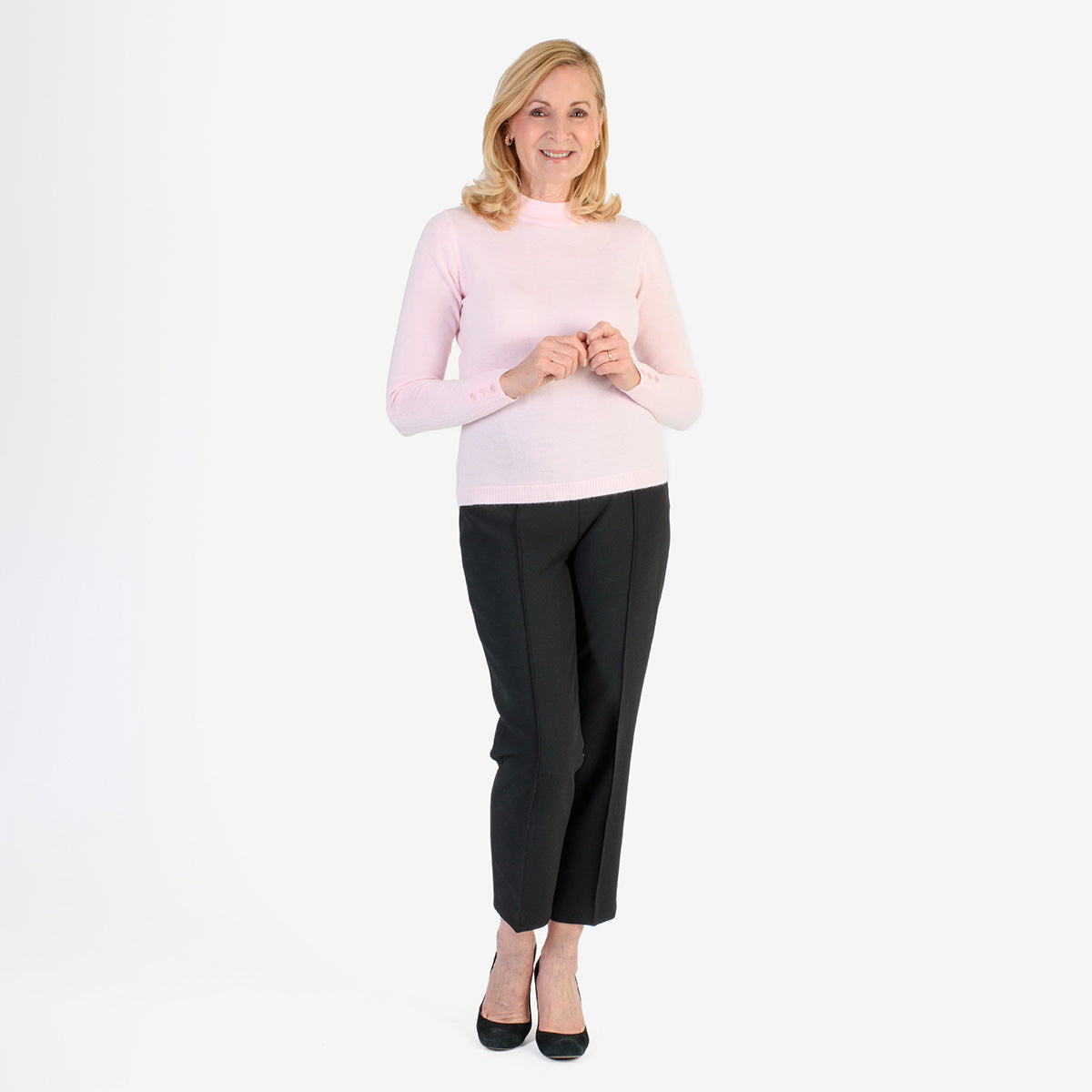 Pure And Natural Acrylic Cashmillon Jumper (Size - 14/16) - Pink 8281249 0