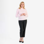 Pure And Natural Acrylic Cashmillon Jumper (Size - 14/16) - Pink_8281249