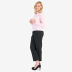 Pure And Natural Acrylic Cashmillon Jumper (Size - 14/16) - Pink_8281249_1