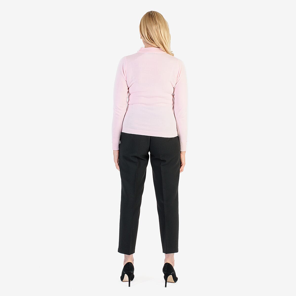 Pure And Natural Acrylic Cashmillon Jumper (Size - 14/16) - Pink V32566163 2