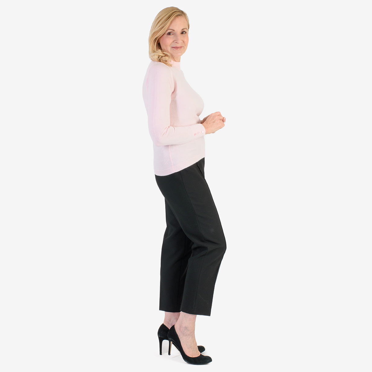 Pure And Natural Acrylic Cashmillon Jumper (Size - 14/16) - Pink 8281249 3