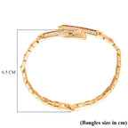Couture Collection - Multi Colour Cubic Zirconia Serpentine Majesty Bracelet (Size - 7.5) 3.50 Ct._8282258_5