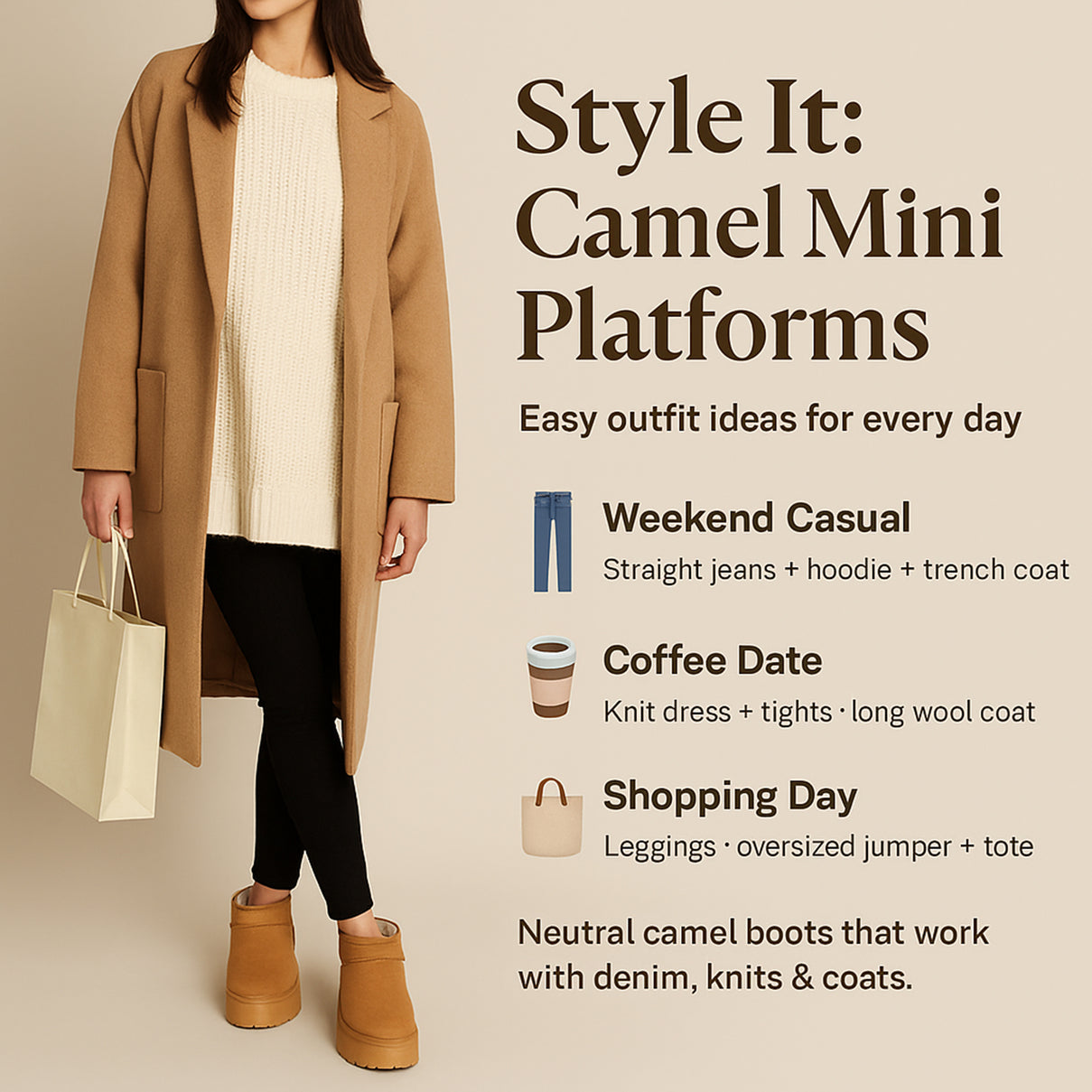 Emma Colleen Mini Platform Boot with Fleece Lining V32513635 3