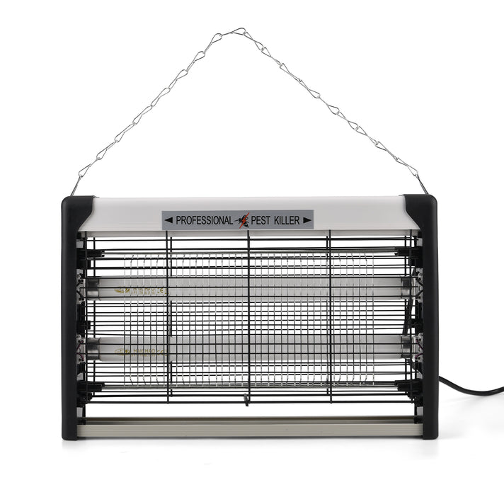 Professional Electric Bug Zapper - 20W, Dual UV Tube, High Voltage 1500V Grid - 30m2 Coverage (25x37.5x6cm) 8283472 1