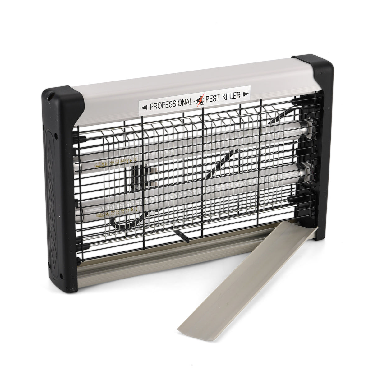 Professional Electric Bug Zapper - 20W, Dual UV Tube, High Voltage 1500V Grid - 30m2 Coverage (25x37.5x6cm) V32582380 6