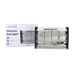 Professional Electric Bug Zapper - 20W, Dual UV Tube, High Voltage 1500V Grid - 30m2 Coverage (25x37.5x6cm)_8283472_7