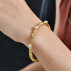 Byzantine Ethiopian Opal Bangle (Size - 7.5)_8285497_2
