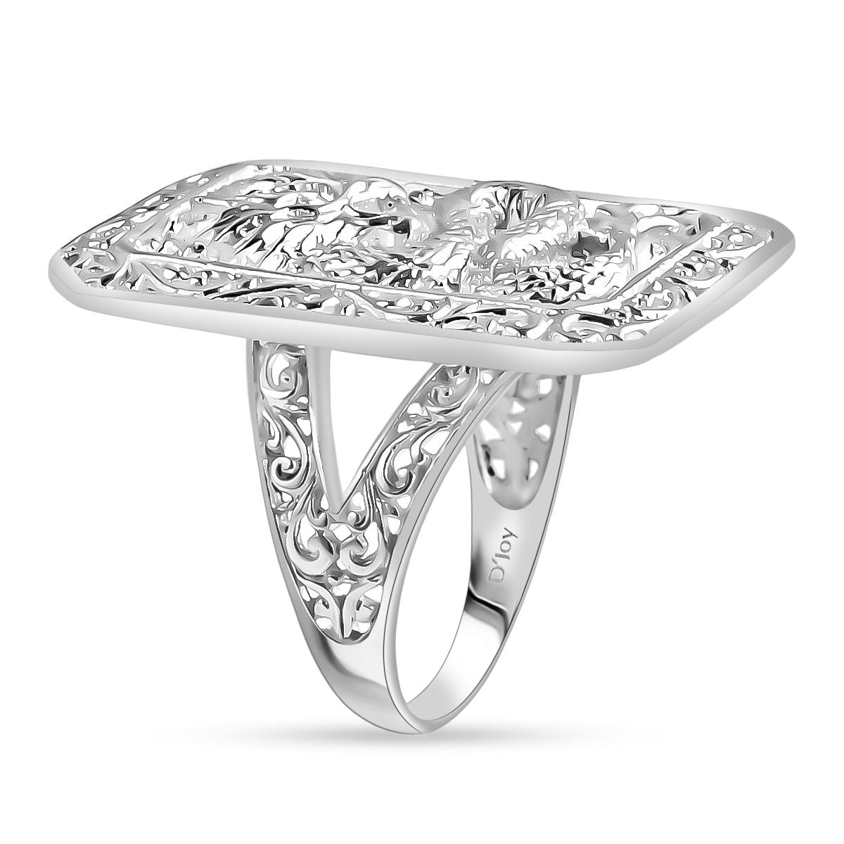 Royal Bali Collection - Sterling Silver Dragon Ring V32540234 3