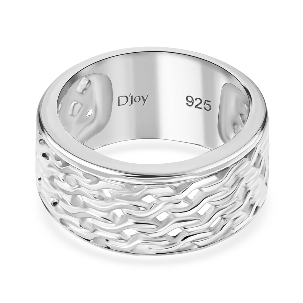 Royal Bali Collection - D'Joy Sterling Silver Band Ring, Silver Wt. 7.90 Gms._8285875