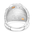 Royal Bali Collection - D'Joy Sterling Silver Multi-Gemstone Dragonfly Ring 1.70 Ct_8285979_4