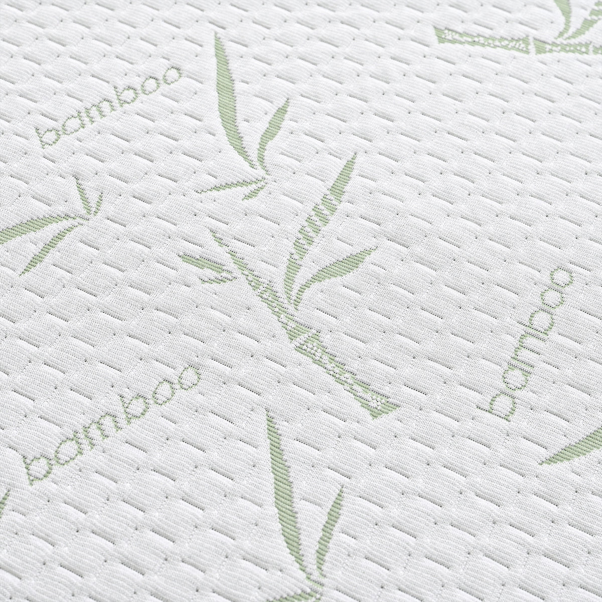 Livmore Quilted Ultra-Soft Temperature Regulating Bamboo Waterproof Mattress Protector With 2 Layers of Comfort &amp; Protection - Breathable, Antibacterial &amp; Washable (Double, 135x190CM) 8286594 4