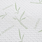 Livmore Quilted Ultra-Soft Temperature Regulating Bamboo Waterproof Mattress Protector With 2 Layers of Comfort & Protection - Breathable, Antibacterial & Washable (Double, 135x190CM)_8286594_3