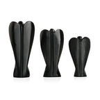 Bliss - Beyond Set of 3 Black Obsidian Gemstone Angel