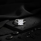 Luxuriant - 950 Platinum SGL Certified (VS/GH) Lab Grown Diamond Cushion Cut Ring 2.00 Ct, Platinum Wt. 4.35 Gms._8287096_1
