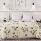 Livmore 4 Season Temperature Regulating Dohar (218 x 228 CM) - Cream & Light Purple_8287108_1