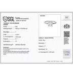 Rare Find Asscher Cut - Luxuriant SGL Certified 950 Platinum Lab Grown Diamond (VS/EF) Ring 2.01 Ct, Platinum Wt. 4.86 Gms._8287167_6