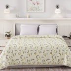 Livmore 4 Season Temperature Regulating Dohar (218 x 228 CM) - Green_8287413_1