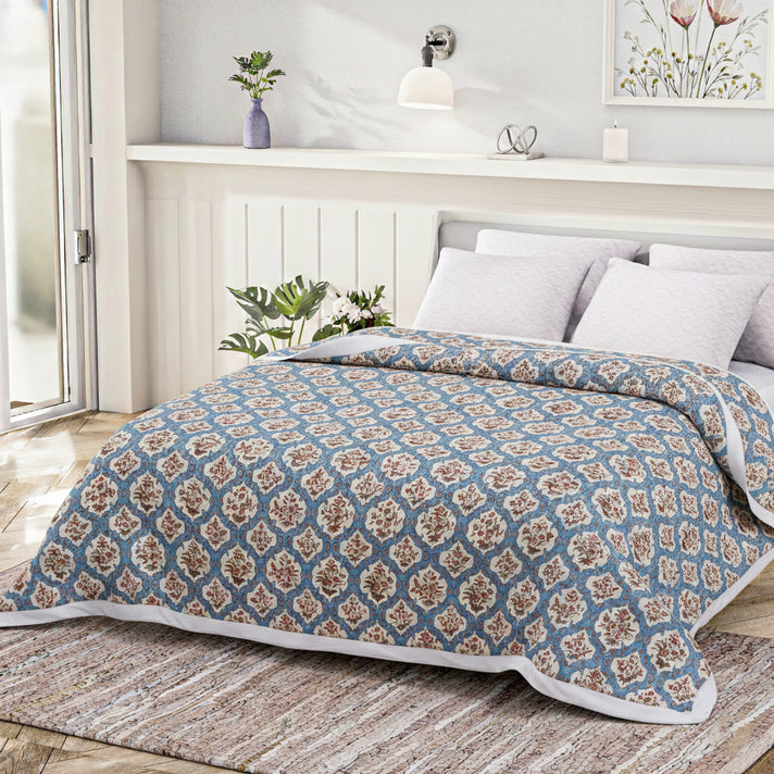 Livmore 4 Season Temperature Regulating Dohar (218 x 228 CM) - Light Blue V32651225 1
