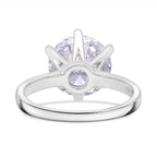 Luxuriant 950 Platinum SI Lab Grown Diamond SI Solitaire Ring, Platinum Wt.6.2 Gms  5.000  Ct.