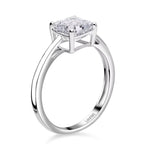 Luxuriant 950 Platinum IGI Certified Asscher Cut Lab Grown Diamond(VS/EF) Ring 5.06 Ct, Platinum Wt. 4.91 Gms._8288003_3